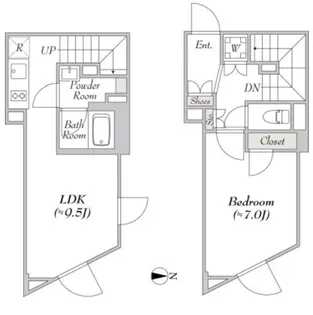 ジョイアスガード代々木【JoyousGard代々木】の間取り