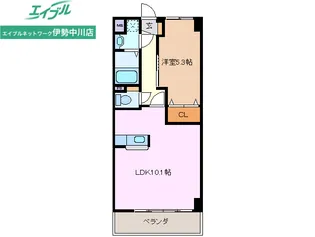 アーバンヒルズ城山【1階】の間取り