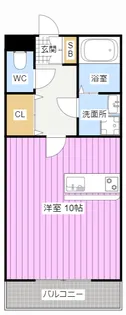 ライフイン・レスト【2階】の間取り