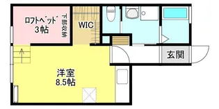 cocoro (ココロ)【1階】の間取り