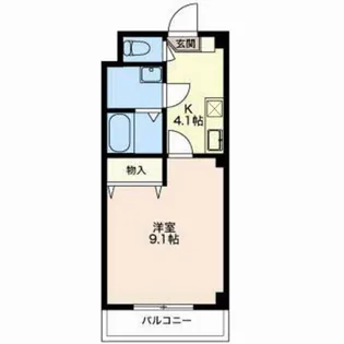 フレンズ和幸【3階】の間取り