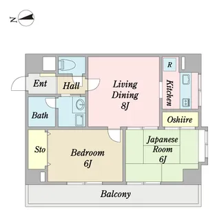 エミネンス・タナシ【2階】の間取り