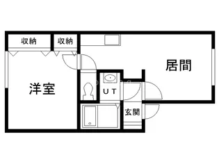 サンハイツ川口【2階】の間取り