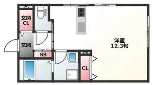 コンフォートK【1階】の間取り