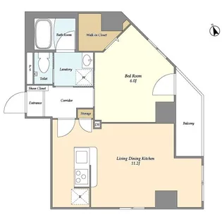 HY’s 品川南大井【11階】の間取り