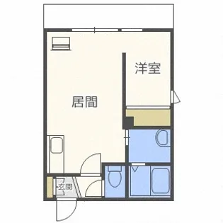 オリエントコート学園前【3階】の間取り