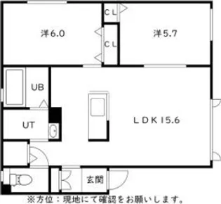 フェリシダージセイス【1階】の間取り