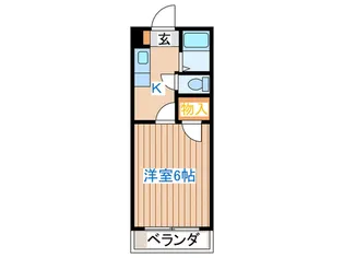 エクセランス・ド・花京院【2階】の間取り