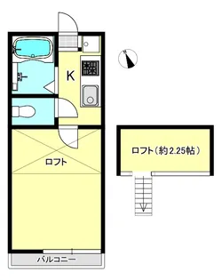パレス西戸部【2階】の間取り