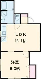 エスポワール【2階】の間取り