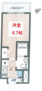 アイディ品川25【3階】の間取り