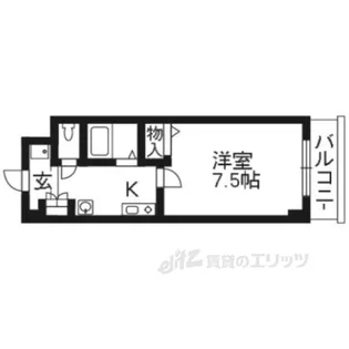 M’プラザ津田駅前十二番館【2階】の間取り