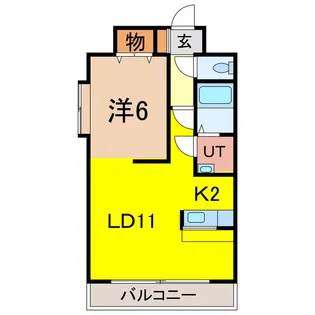 ノルテ3条通【4階】の間取り