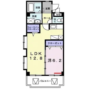 アンジェーラ【3階】の間取り