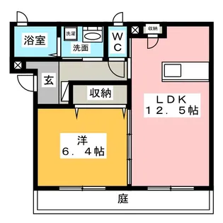 Espoir(エスポワール)【1階】の間取り