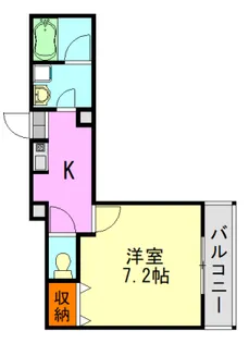 プリマヴェーラ問屋町【5階】の間取り