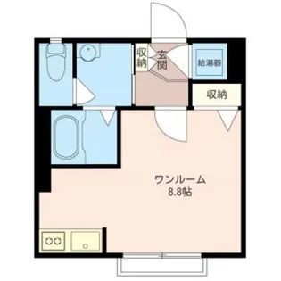 グランコートB【2階】の間取り