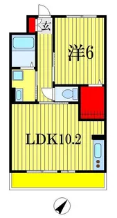 レジデンス・デュオ【3階】の間取り