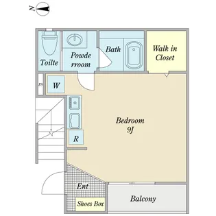 MZ千住大橋【3階】の間取り