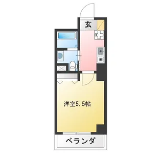 ソルジェンテ溝ノ口【4階】の間取り