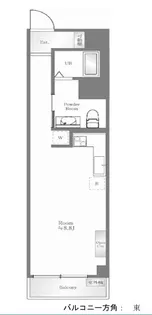 ペガサスステーションプラザ蒲田【9階】の間取り