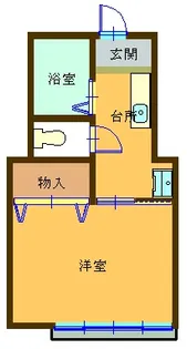 メゾンさいとう【2階】の間取り