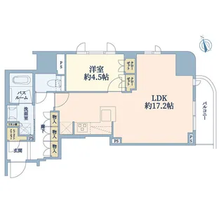 ライオンズミレス蔵前【11階】の間取り