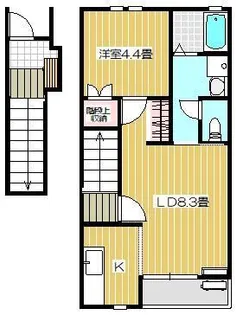 カーラ【2階】の間取り