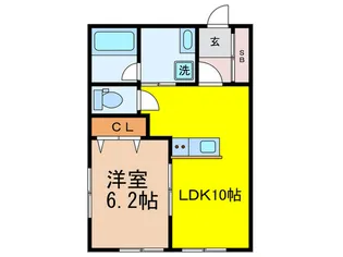 グレ-ス駒込【1階】の間取り