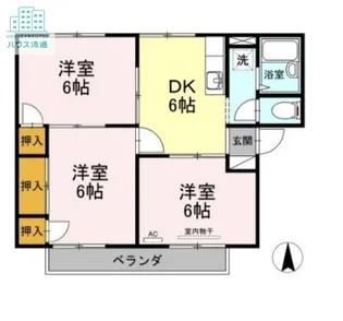 エレガンスレピュート【2階】の間取り