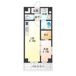 Primo Passo1【4階】の間取り