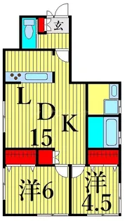 エスポアI【1階】の間取り