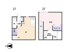 シャ・ミニヨンBの間取り