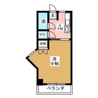 大澤ビル【3階】の間取り