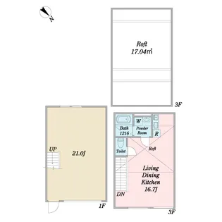 Mechanic’s Base Shinagawaの間取り