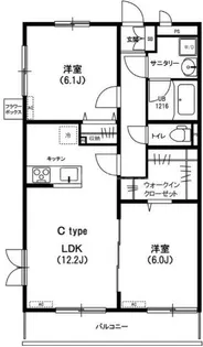 リブリ・桜レジデンス【1階】の間取り