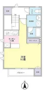 パステルコート【2階】の間取り