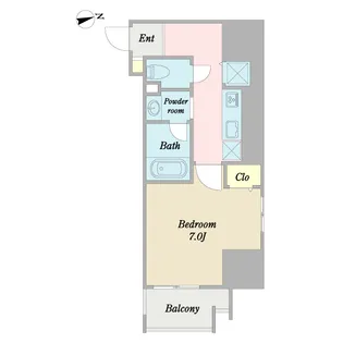 鈴秀レジデンス【3階】の間取り