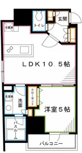 レジディア荻窪III【4階】の間取り