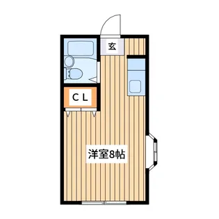 エステートピア藤【2階】の間取り