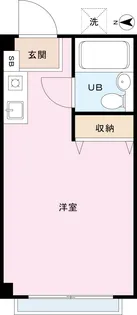 カメイハイツ【2階】の間取り