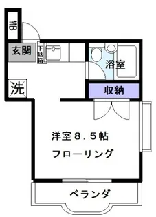 ゴールドファイブ成城【3階】の間取り