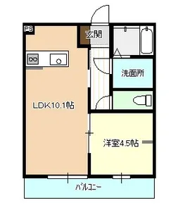 アルトピアーノIII【2階】の間取り