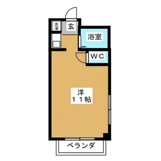 ラフォレドール【2階】の間取り
