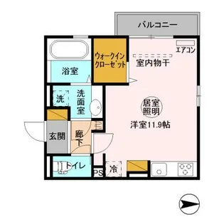 ロピアコート【3階】の間取り