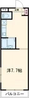 第23クリスタルマンション【1階】の間取り