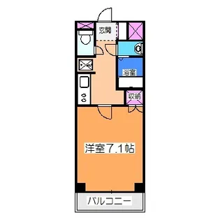 アムールプレジデント【3階】の間取り