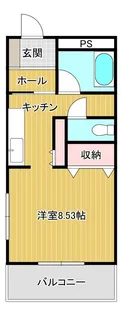 ボナールMIYAGI弐番館【3階】の間取り