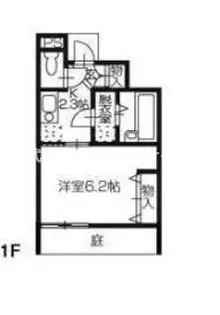 コートベール石井【1階】の間取り