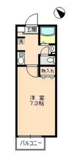 フェリカK【2階】の間取り